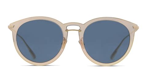 Dior Ultime F Sunglasses in Gold Blue 